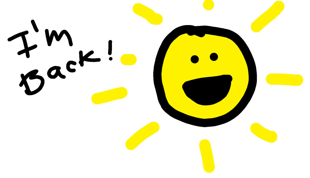 The Sunshine Is Back!